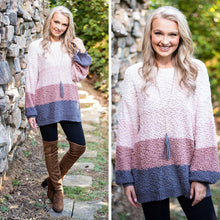 Load image into Gallery viewer, Waiting On Love Blush Pink Popcorn Sweater
