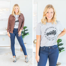 Load image into Gallery viewer, Autumn Breeze Sport Gray Graphic Tee
