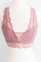 Load image into Gallery viewer, Perfect Opportunities Ash Rose Lace Bralette
