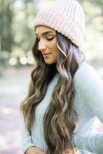 Load image into Gallery viewer, It's A Warm Winter Pink Chenille Beanie
