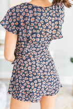 Load image into Gallery viewer, Have You All To Myself Navy Blue Leopard Romper
