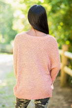 Load image into Gallery viewer, Find Your Love Clay Orange Popcorn Sweater
