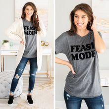 Load image into Gallery viewer, Feast Mode Asphalt Gray Graphic Tee
