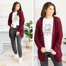 Load image into Gallery viewer, Oh My Gourd White Graphic Tee
