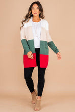 Load image into Gallery viewer, Above All Else Ivory White Colorblock Cardigan
