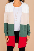 Load image into Gallery viewer, Above All Else Ivory White Colorblock Cardigan
