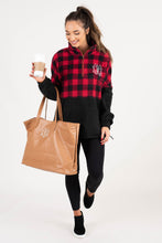 Load image into Gallery viewer, You Gotta Move On Cognac Brown Oversized Tote
