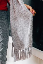 Load image into Gallery viewer, Beautiful New Day Gray Chenille Scarf
