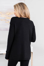 Load image into Gallery viewer, I've Got Your Attention Black Sweater
