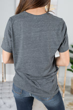 Load image into Gallery viewer, You Gotta Believe Asphalt Gray Graphic Tee
