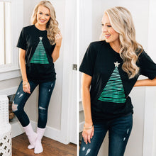 Load image into Gallery viewer, My Favorite Tree Black Graphic Tee
