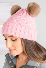 Load image into Gallery viewer, All About It Blush Pink Pompom Beanie
