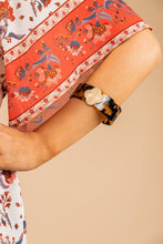 Load image into Gallery viewer, Get What You Need Brown Tortoise Cuff Bracelet
