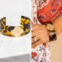 Load image into Gallery viewer, Get What You Need Brown Tortoise Cuff Bracelet

