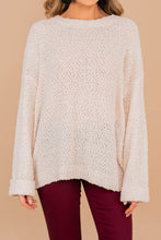 Load image into Gallery viewer, Find Your Love Sweet Cream Popcorn Sweater
