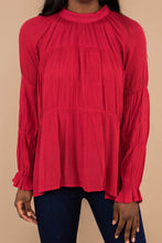 Load image into Gallery viewer, Let's Be Real Ruby Red Top
