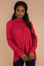 Load image into Gallery viewer, Let's Be Real Ruby Red Top
