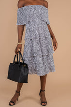 Load image into Gallery viewer, I'll Show You How Off White Leopard Midi Dress
