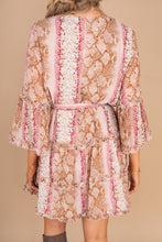 Load image into Gallery viewer, Places To Go Burgundy Red Snake Print Dress
