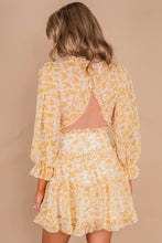 Load image into Gallery viewer, In The Moment Yellow Floral Dress

