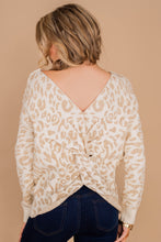 Load image into Gallery viewer, Look at You Cream White Leopard Sweater
