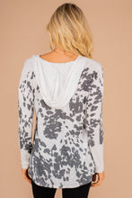 Load image into Gallery viewer, Out Of Time White Cow Print Top
