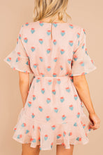 Load image into Gallery viewer, Real Romance Peach Pink Floral Dress
