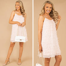 Load image into Gallery viewer, Here For You Peach Pink Textured Dress
