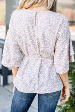 Load image into Gallery viewer, Better Than Great Mocha Brown Leopard Top
