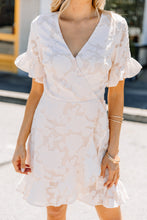 Load image into Gallery viewer, Tell You Everything Ivory White Wrap Dress

