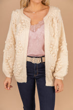 Load image into Gallery viewer, Can't Stop Me Cream White Cardigan
