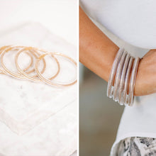Load image into Gallery viewer, Don't Be Jealous Gold Bangle Bracelets
