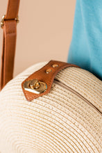 Load image into Gallery viewer, Can't Give You Up Ivory White Straw Purse
