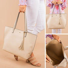 Load image into Gallery viewer, Back For More Beige Brown Purse
