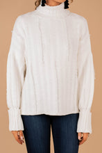 Load image into Gallery viewer, What I Know Cream White Turtleneck Sweater
