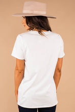 Load image into Gallery viewer, Girl Gang Ivory White Leopard Graphic Tee
