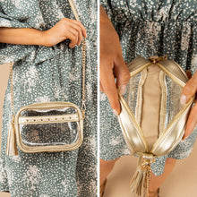Load image into Gallery viewer, Tell The Truth Champagne Yellow Purse
