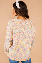 Load image into Gallery viewer, Bright Future Ivory White Confetti Sweater
