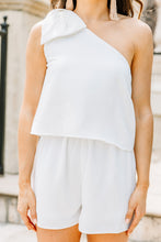 Load image into Gallery viewer, It's Your Day Off White Romper

