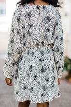 Load image into Gallery viewer, Know You Better Ivory White Floral Dress
