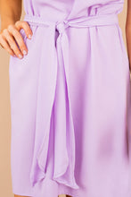 Load image into Gallery viewer, Feeling First Class Lilac Purple Shift Dress

