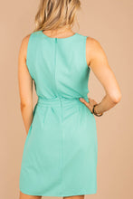 Load image into Gallery viewer, Feeling First Class Mint Green Shift Dress
