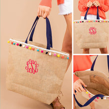 Load image into Gallery viewer, A Day To Explore Natural Brown Jute Tote
