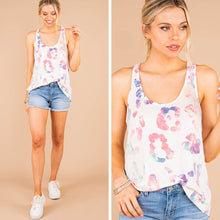 Load image into Gallery viewer, Such A Big Deal Ivory White Leopard Tank
