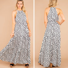 Load image into Gallery viewer, The Best You Can Get Off White Polka Dot Maxi Dress
