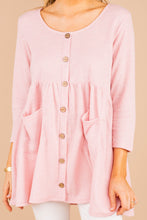 Load image into Gallery viewer, Start It Off Right Blush Pink Babydoll Tunic

