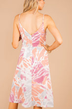 Load image into Gallery viewer, Be Who You Are Peach Pink Tie Dye Dress
