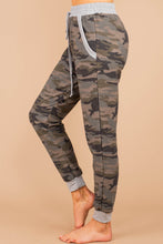 Load image into Gallery viewer, More Than You Know Green Camo Joggers
