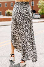 Load image into Gallery viewer, Take The Advantage Mocha Brown Leopard Maxi Skirt
