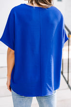 Load image into Gallery viewer, Don't Wait Royal Blue Classic Top
